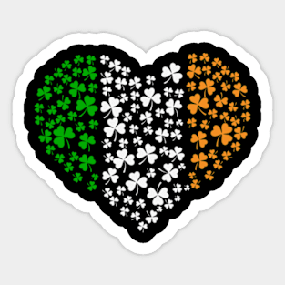 Irish Heart Sticker